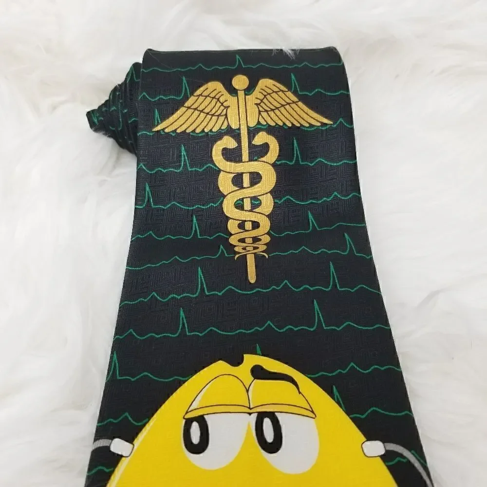 M&M's Dr. Big Mens Classic Necktie 4